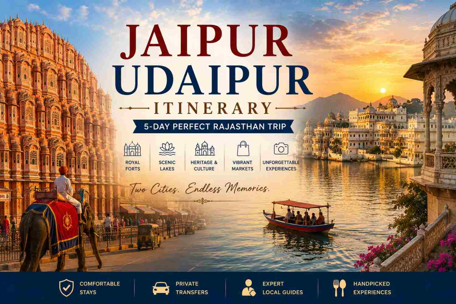 Jaipur Udaipur Itinerary: Perfect 5-Day Rajasthan Trip